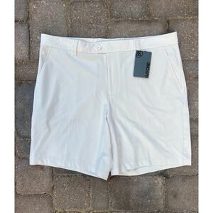 NWT GFore tan golf athletic athleisure shorts size 38